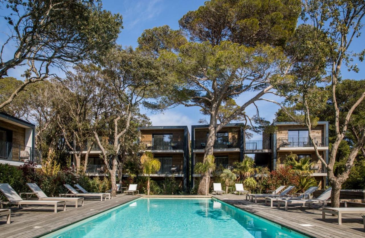 Le Lodge Des Iles D'Or Hyères Exteriör bild